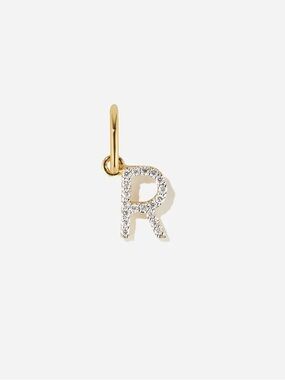 BRUNA THE LABEL LAB-GROWN DIAMOND LETTER CHARM
